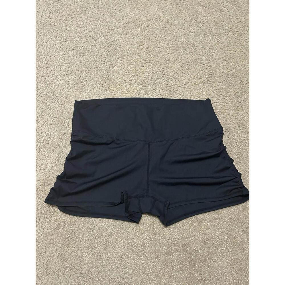 Halara NEW NWT Womens XXL Black Scrunch Butt Shorts Yoga Gym Workout